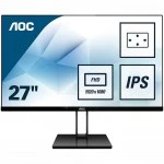 Монитор AOC 27V2Q (27 ", IPS, Full HD 1920x1080 (16:9), 75 Гц)
