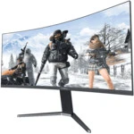 Монитор GameMax GMX34CKXQ (34 ", VA, Ultra-Wide QHD 3440x1440 (21:9), 144 Гц)