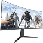 Монитор GameMax GMX34CKXQ (34 ", VA, Ultra-Wide QHD 3440x1440 (21:9), 144 Гц)
