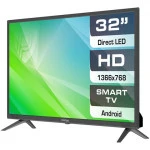 Телевизор Prestigio PTV32SN04ZCISML (32 ", Черный)