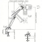 Опция к профессиональным панелям Brateck LDT39-C012U