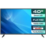 Телевизор Prestigio 40” TOP WR PTV40SS06Y_CIS_BK (40 ", Черный)