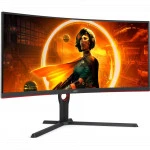 Монитор AOC CU34G3S CU34G3S/BK (34 ", VA, Ultra-Wide QHD 3440x1440 (21:9), 165 Гц)