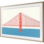 Опция к телевизору Samsung Дополнительная рамка для The Frame 75" 2021 (древесный) VG-SCFA75TKBRU