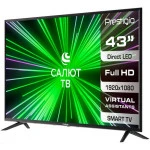 Телевизор Prestigio 43” Top Salute PTV43SS07Y_CIS_BK