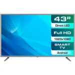 Телевизор Prestigio 43” TOP PTV43SS07X_CIS_ML (43 ", Серебро)