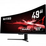 Монитор Acer EI491CRPbmiiipx UM.SE1AA.P01 49 ", VA, Super Ultrawide FHD 3840х1080 (32:9), 144 Гц