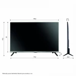 Телевизор Hisense 43E7HQ (43 ", Smart TV, Черный)