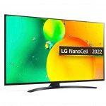 Телевизор LG Ultra HD 55NANO766QA.ARUB (55 ", Smart TV, Черный)