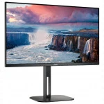 Монитор AOC Q27V5C Q27V5C/BK 27 ", IPS, Quad HD 2560x1440 (16:9), 75 Гц
