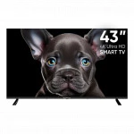 Телевизор Topdevice TDTV43CS08U Black TDTV43CS08U_BK 43 ", Smart TV, Черный