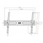 Опция к телевизору Brateck KL36-46T
