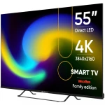 Телевизор Topdevice TDTV55BS05U_BK (55 ", Smart TV, Черный)