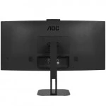 Монитор AOC CU34V5CW/BK CU34V5C/BK 34 ", VA, Ultra-Wide QHD 3440x1440 (21:9), 100 Гц