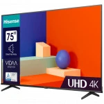 Телевизор Hisense 75A6K (SMART UHD) (75 ", Smart TV, Черный)