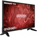 Телевизор DAUSCHER DE32HD553L35 32 ", Smart TV, Черный