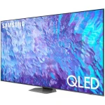Телевизор Samsung QE55Q80CAUXRU (55 ", Smart TV, Черный)