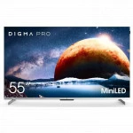 Телевизор Digma PRO 55Q 55 ", Smart TV, Черный