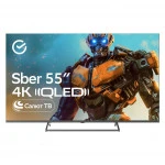 Телевизор Sber SDX-55U5500DBB 55 ", Smart TV, Черный