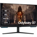 Монитор Samsung Odyssey G7 Smart 28" LS28BG700EIXCI (28 ", IPS, 4K UHD 3840x2160 (16:9), 144 Гц)