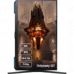 Монитор Samsung Odyssey G7 Smart 28" LS28BG700EIXCI (28 ", IPS, 4K UHD 3840x2160 (16:9), 144 Гц)