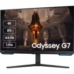 Монитор Samsung Odyssey G7 Smart 28" LS28BG700EIXCI (28 ", IPS, 4K UHD 3840x2160 (16:9), 144 Гц)