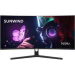 Монитор SunWind SM-34QV401 SM34VG01 (34 ", VA, Ultra-Wide QHD 3440x1440 (21:9), 165 Гц)