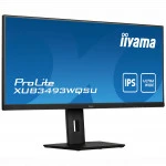 Монитор IIYAMA XUB3493WQSU XUB3493WQSU-B5 (34 ", IPS, Ultra-Wide QHD 3440x1440 (21:9), 75 Гц)