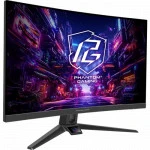 Монитор ASRock 27" Phantom Gaming PG27FRS1A Black (27 ", VA, Full HD 1920x1080 (16:9), 280 Гц)