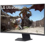 Монитор LG UltraGear 32GS60QC-B 32GS60QC-B.ARUZ (31.5 ", VA, Quad HD 2560x1440 (16:9), 180 Гц)