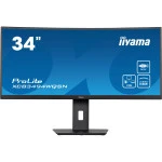 Монитор IIYAMA ProLite PL3494WQ XCB3494WQSN-B5 B (34 ", IPS, Ultra-Wide QHD+ 3840x1440 (21:9), 120 Гц)
