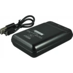 Внешний аккумулятор (Power Bank) Ritmix RPB-10003L 10000mAh (10000 мАч, Черный)