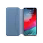 Аксессуары для смартфона Apple iPhone XS Max Leather Folio - Cornflower MVFT2ZM/A