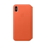 Аксессуары для смартфона Apple iPhone XS Max Leather Folio - Sunset MVFU2ZM/A