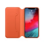 Аксессуары для смартфона Apple iPhone XS Max Leather Folio - Sunset MVFU2ZM/A