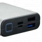 Внешний аккумулятор (Power Bank) Canyon CND-TPBQC10S (10000 мАч, Серебро)