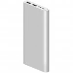 Внешний аккумулятор (Power Bank) Xiaomi Mi Power Bank 3 10000 mAh Silver VXN4259CN 10000 мАч, Серебро