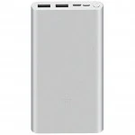 Внешний аккумулятор (Power Bank) Xiaomi Mi Power Bank 3 10000 mAh Silver VXN4259CN 10000 мАч, Серебро