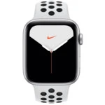 Apple Watch Nike Series 5 GPS 44mm Silver Aluminium Case with Pure Platinum/Black Nike Sport Band MX3V2GK/A