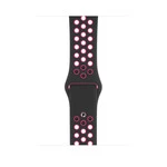 Аксессуары для смартфона Apple 44mm Black/Pink Blast Nike Sport Band S/M & M/L MWUC2ZM/A