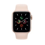 Apple Watch Series 5 40mm Gold Aluminum Case with Pink Sand Sport Band MWV72GK/A