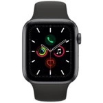 Apple Watch Series 5 GPS, 44mm Space Grey Aluminium Case with Black Sport Band - S/M & M/L MWVF2GK/A