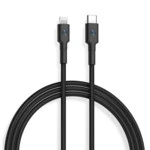 Кабель интерфейсный Xiaomi Интерфейсный Кабель USB C to Lightning Xiaomi ZMI AL872 MFi 300 см Черный 30445 (USB Type A - Lightning (8pin))