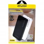 Внешний аккумулятор (Power Bank) AWEI Awei P28K 10000mAh Черный 31503 10000 мАч, Черный
