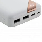 Внешний аккумулятор (Power Bank) Canyon CNE-CPBP10W 10000 мАч, Белый