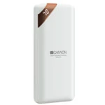 Внешний аккумулятор (Power Bank) Canyon CNE-CPBP10W 10000 мАч, Белый