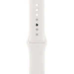 Apple Watch Series 6 GPS, 40mm Silver Aluminium Case with White Sport Band - Regular MG283GK/A