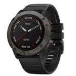 Garmin FENIX 6X Sapphire серый DLC с черным ремешком 1298243