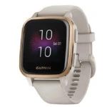 Garmin ENU Sq Music with Light Sand with Rose Gold Bezel 010-02173-23