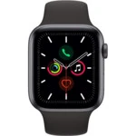Apple Watch Series 5 GPS, 44mm Space Grey Aluminium Case with Black Sport Band 1298495
